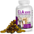 Extra High Potency CLA Softgel Capsules Conjugated Linoleic Acid Supplements Food Grade Fat-Burner Metabolism Booster for