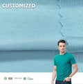 Breathable Organic Plain Knitted Digital Printing Lyocell 95% Bamboo 5% Spandex Fabric for Boys T-Shirts
