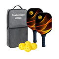 Ready to Ship China Cheap Black Grip Tape Pickleball Paddles Good Quality Pickle Ball Pickleball Paddle Set of 2