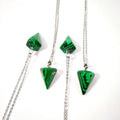 Diy Wholesale Natural Amethyst Rose Quartz Crystal Malachite Pendulum for Sale