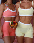 Customized Eco-friendly Plus Size Yoga Sets Luxury Seamless Two Piece Yoga Set