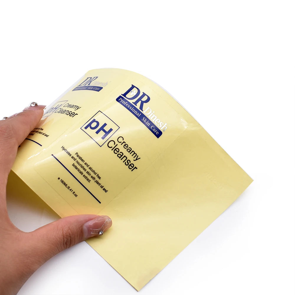 Custom Labels for Packaging Waterproof Stickers Packaging Label Custom Stickers