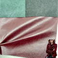 PFAS FREE Latest Version Waterproof PU Leather Jacket with Rayon Back for Men's and Women's Garments Synthetic Leather Fabric