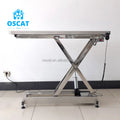 OSCAT ET-17 Adjustable Veterinary Stainless Steel Electric Lifting Cage for Dog Surgery CCC Certification Veterinary Clinics Use
