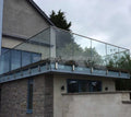 YL Rave Reviews Railing Side Mount Glass Fence Support Spigots Stainless Steel Glass