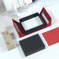 Custom Double Open Door Magnetic Gift Box for Skincare Cosmetics Folding Liner Type Sponge Embossing Matt Lamination UV Coating