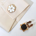 JFRB106 New Fashion Flower Button Cover Cufflinks Jewelry Button Covers For Women Shirts