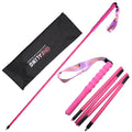 Hot Sale Lightweight Carbon Folding Trekking Pole with EVA Handle and Rubber Tip Stick for Women Men Kids Walking