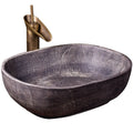 Modern Ceramic Pedicure Sink Sanitary Wares Home Hotel Porcelain Wash Basin Classic Design Bathroom Countertop Easy Mount