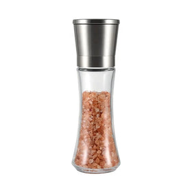 Refillable Pepper Grinders for Home Kitchen Gift with Ceramic Adjustable Coarseness