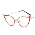 6867 New Arrival Hot Selling Cat Eye Glasses Anti-blue Light Glasses Frame Computer Designer Glasses Fashion Women Eyewear