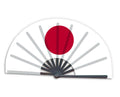 New Product Customized National Country Flag Japan Folding Bamboo Hand Held Fan