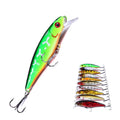 8.8cm-9.2g 6# Floating Fishing Lure Hard Plastic Lifelike Body to Appeal Fish Minnow Bait