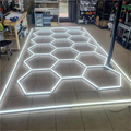 Hot Sale 2.43*4.84M Cheap Led Garage Hexagonal Light Led Decorative Lamps Honeycomb Light for Car Garage Led Light Working Lamp