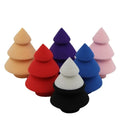YUE Popular Latex-free Christmas Tree Snow Hat Makeup Blender Sponge for Beauty Foundation Blending Eco-Friendly Makeup Sponge