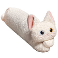 Super Soft Long fox Pillow Cute White Black Hugging Long Pillow Comfortable Giant Stuffed Long Cat Pillow Foar Side Sleepers