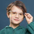 2025 DCOPTICAL Anti-Blue Light Blocking Eyeglasses Frames Flexible Summer Kids Glasses for Computer Gaming & Smart Phone Use