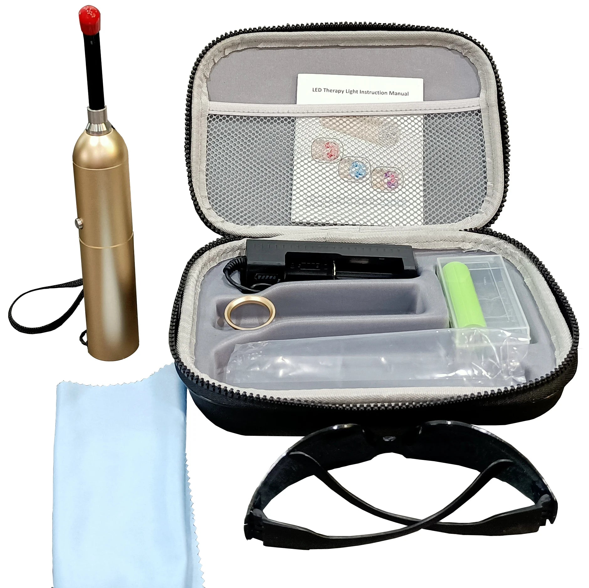 Red Light Therapy Pulse Ear Nose Tooth Torch Red Therapy Light Inflammation Infrared Therapy Torch Skin Beauty