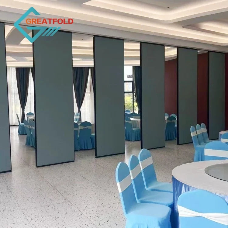 Modern Foldable Operable Sliding Wall Partition Office Meeting Room School Convention Hall Low Priced Acoustic Mobile Partition
