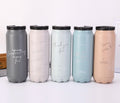 500ml Stainless Steel Thermos Double Wall Insulated Vacuum Tumbler Light Weight Cola Tin Can Direct Drink Water Food 400ml
