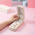 Wholesale Custom Printed Logo Gift Ring Display Jewelry Box Fashion Organizer Storage Case Pouch for Girls