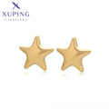 T000937957 XUPING JEWELRY 14K Gold Color Elegant Stainless Steel Women Korean Women's Fine Fashion Jewelry Earrings