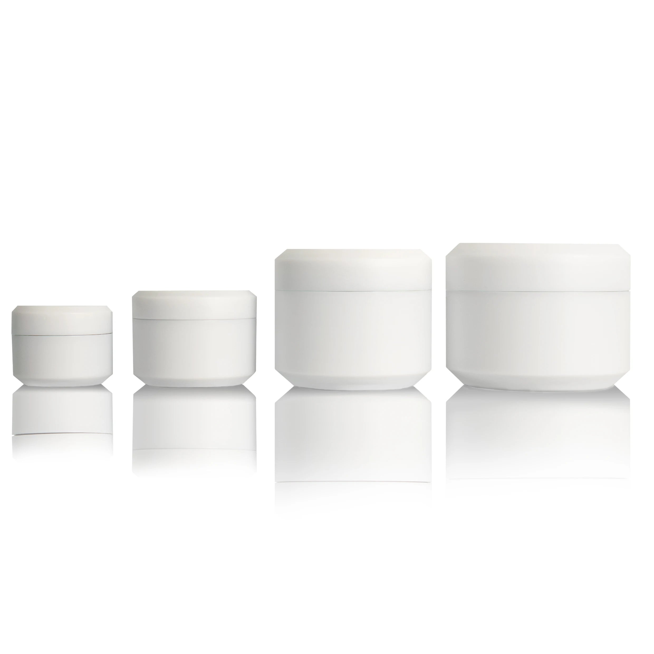 Empty Plastic Nail Gel Jar Builder Gel Pot UV Gel Container for Nail Art and Cosmetic Packaging