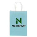Custom Logo 100% Virgin Brown Kraft Recyclable Shipping Bag Eco-Friendly Take Out Paper Bags for Supermarket Use Personal Design
