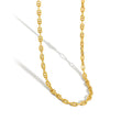 Choker Pig Nose 925 Sterling Silver Stacking Chain Necklace