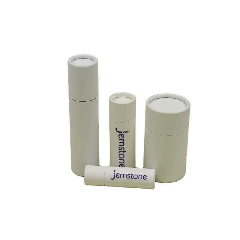 Diy Design Logo Biodegradable Packaging Cardboard Canister Round Can Paper Tube Gift Cylinder Packaging