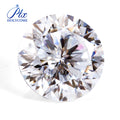 Holycome Plum Blossom Cut Round D White VVS1 Moissanite Custom Jewelry Manufacturers Loose Gemstones With
