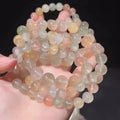Natural Crystal Rabbit Fur Duobao Colorful Hair Shunfa Silk Fu Lu Shou Men's Women's Single Circle Gold All Seasons Couple Gift