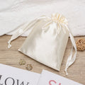 Luxury Custom Large Satin Packaging Bags for Hair Extensions Luxury Custom Logo Weave Hair Dust Storage Bag