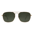 Hot Selling Fashion Design UV400 Unisex Classic Stainless Steel Men Women Shades Glass Lens Sunglasses Sun Glass