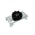 RSIC-1 RSIC-DC04 Black Green Resilient Sound Isolation Clips for Hat Furring Channel Wood Stud Ceiling Dry Wall MegaBDM