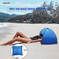 Epsilon Portable Sun Shade Canopy Small Sun Beach Shader Beach Shelter Sun Protection for Face While Sunbathing
