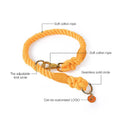 2024 Wholesale Stocked New Designers Personalized Recycled Heavy Duty Luxury Braided Adjustable Dog Collar