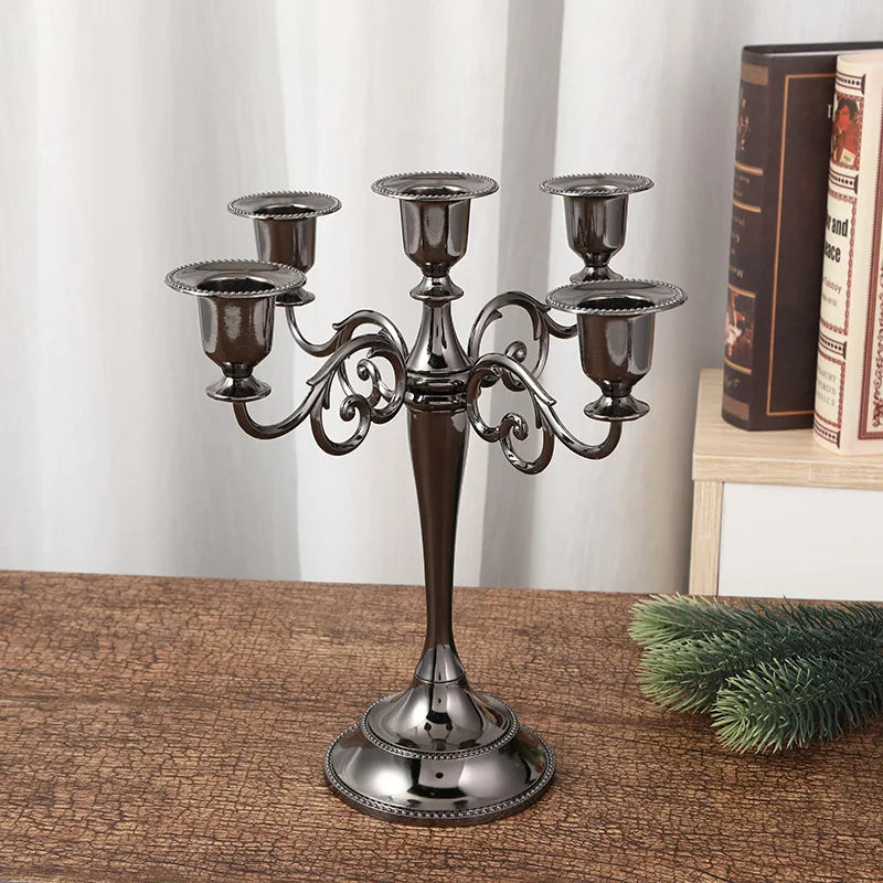 Wholesale Cheap Price Novel Candelabros Para Velas Modern Multiple Styles Antique Candle Holder