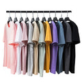 Wholesale Customizable 100% Cotton Men's T-Shirt Comfortable Knitted Sweat Absorbent Soft Embroidered Logo Formal Work Style
