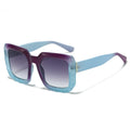 XY5687 Fashion Rectangular Glasses Women Eyewear Wholesale Square Oversized Sunglasses 2025