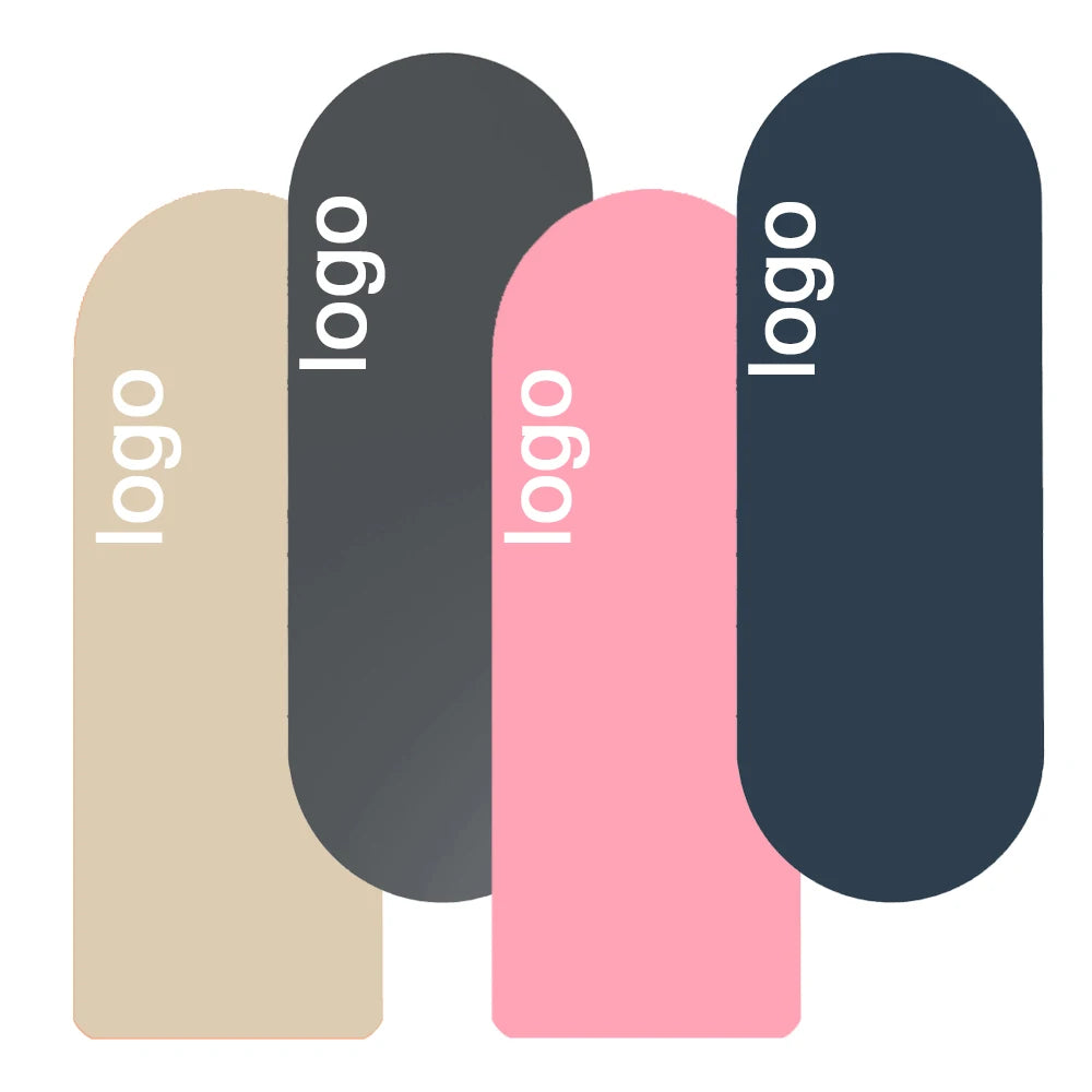 High Quality Arch Oval Natural Pu Rubber Pink Yoga Mat Customizable