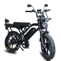 X80 EU Warehouse Electric Bicycle Steel Big Tyre 48V 15AH Dual Disc Brakes Lithium Battery VOMO X80 Pro MegaBDM