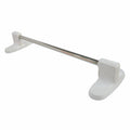Prodigy Multipurpose Eco-Friendly ABS+Stainless Steel Adhesive Towel Hanger Sticky Wall Shelf Hooks for Bathroom Kitchen Use