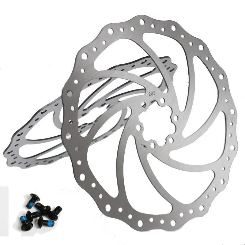 Mountain Bike Disc Brake MTB Bicycle Brake Rotors 160mm/203mm Hydraulic Disc Brake Rotors Bike Accessories