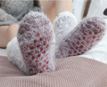 Super Soft Fluffy Double Layer Slipper Ski Thermal Slouch Crew Socks with Quick Dry & Breathable Features for Winter