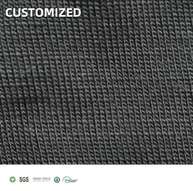 In Stock 200GSM 93%Bamboo 7%Spandex Jersey Fabric for T Shirt