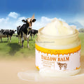 Custom Logo Face Care Beef Tallow Halal Manuka Honey Balm Whipped Beef Tallow Grass Fed Beef Tallow Moisturizer
