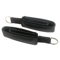 Vinyl Double Loop Straps Pilates Reformer Accessory Black Leather Pilates Reformer Loop Strap