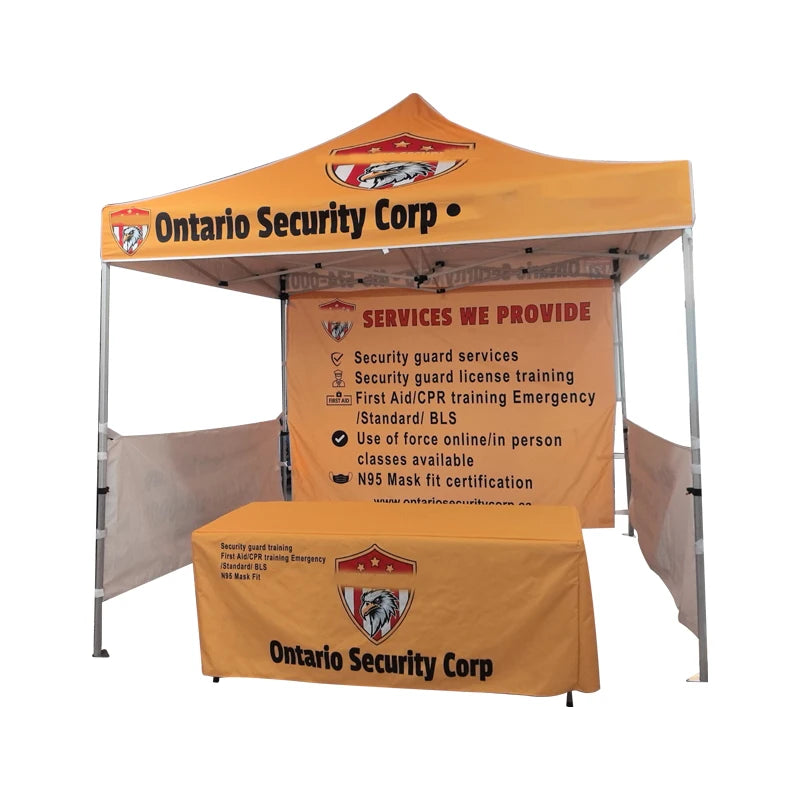 10X10 Custom Steel Aluminum Frame Durable Canopy Tent Advertising Pop up Tents for Trade Show Display Events Outdoor Tents MegaBDM