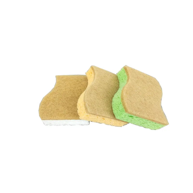 Eco Friendly Kitchen Dish Cleaning Cellulose Sponge Coconut Fiber Sponge